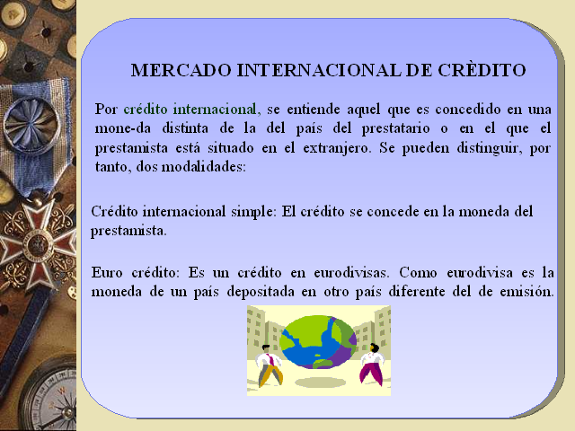 mercado internacional de creditos