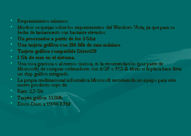 Nuevas Aplicaciones Para Windows Vista