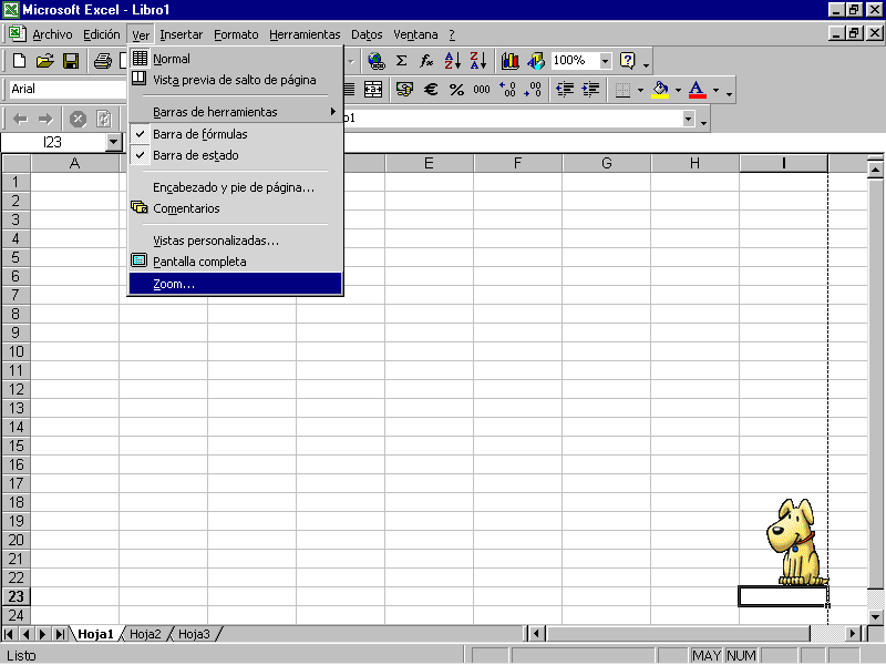 Vista Pantalla Completa Excel 2007