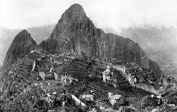 Machu Picchu en 1911