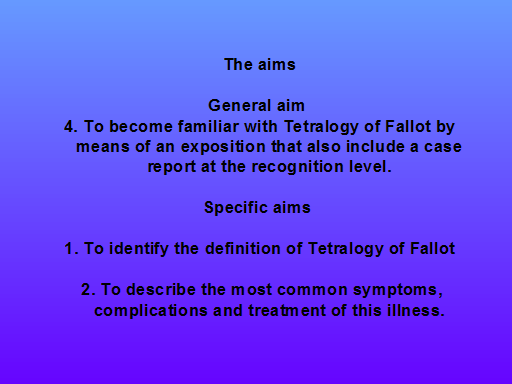Cardiovascular System - Tetralogy of Fallot