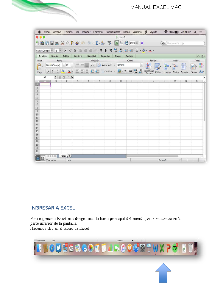 Manual de Funciones Excel en Mac