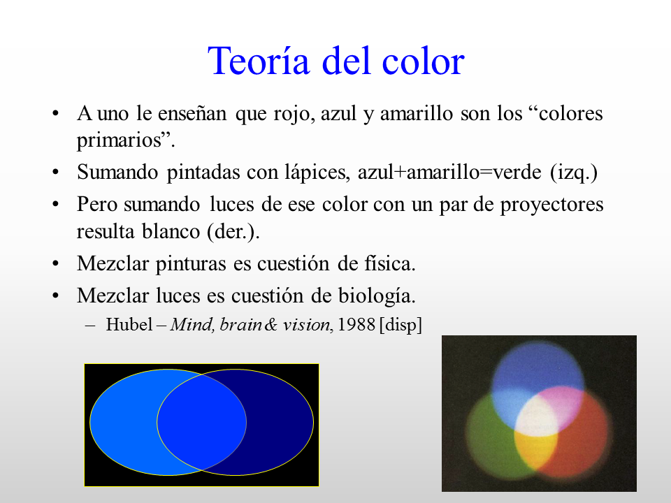 El color desde la física