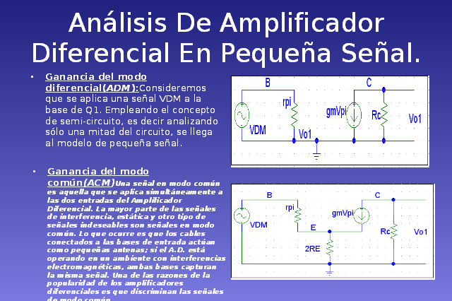 Espejos de corriente y el amplificador diferencial (Presentación PowerPoint)