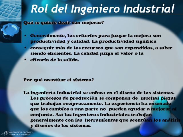 Seminario Sobre La Ingenieria Industrial Monografias Com