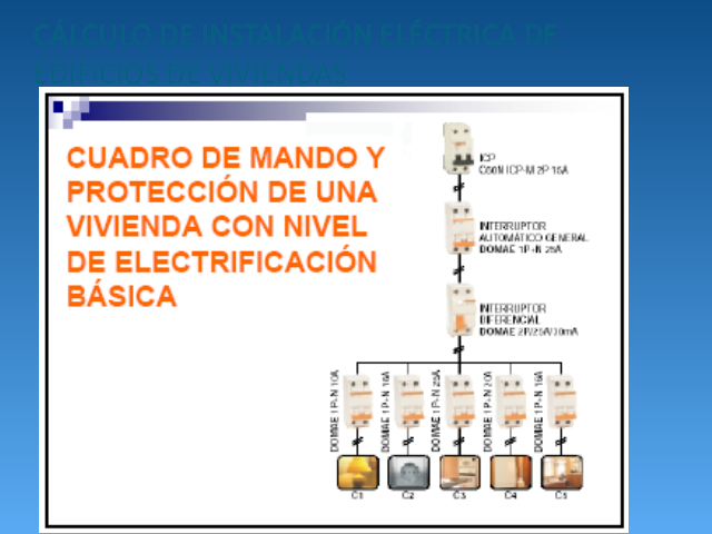 defensa filtrar trabajador Cálculo de instalación eléctrica de edificios de viviendas