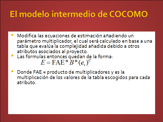 Modelo Cocomo (página 2)