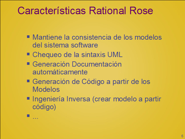 Introducción a Rational Rose. Funcionalidad general ...