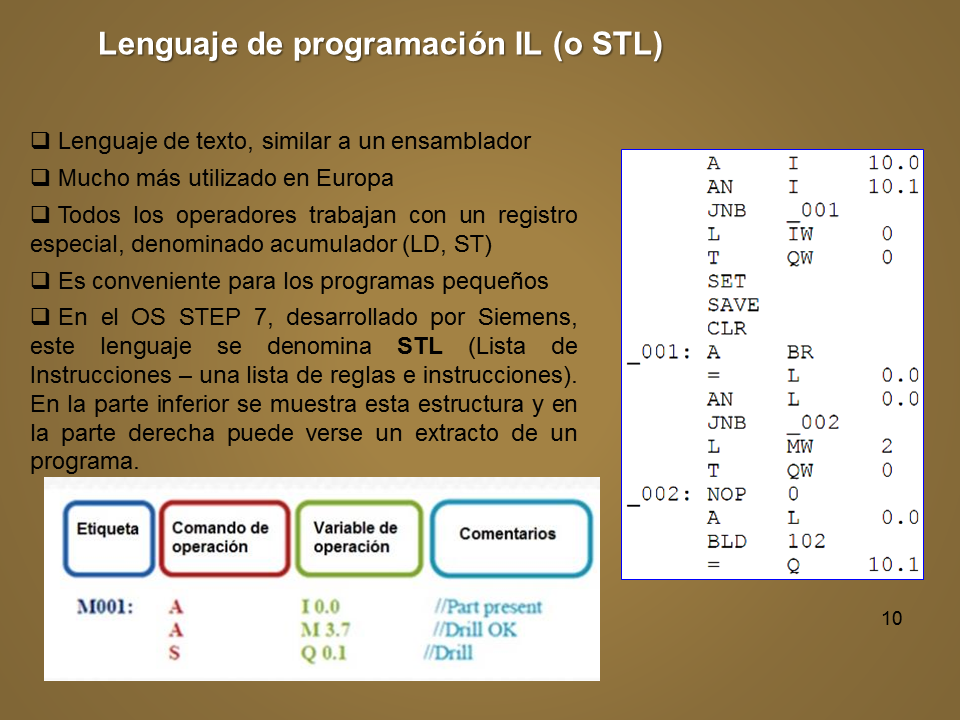 PLC - Software y lenguajes de programación - Monografias.com