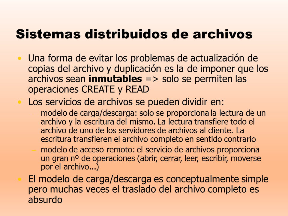 Sistemas distribuidos de archivos