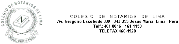 El Derecho Notarial En El Sistema Peruano Monografias Com