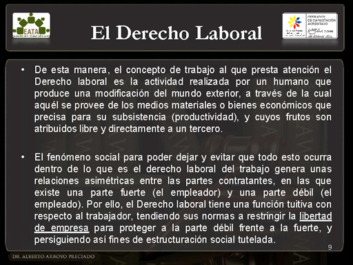 Aspectos Basicos De La Legislacion Laboral Ecuatoriana